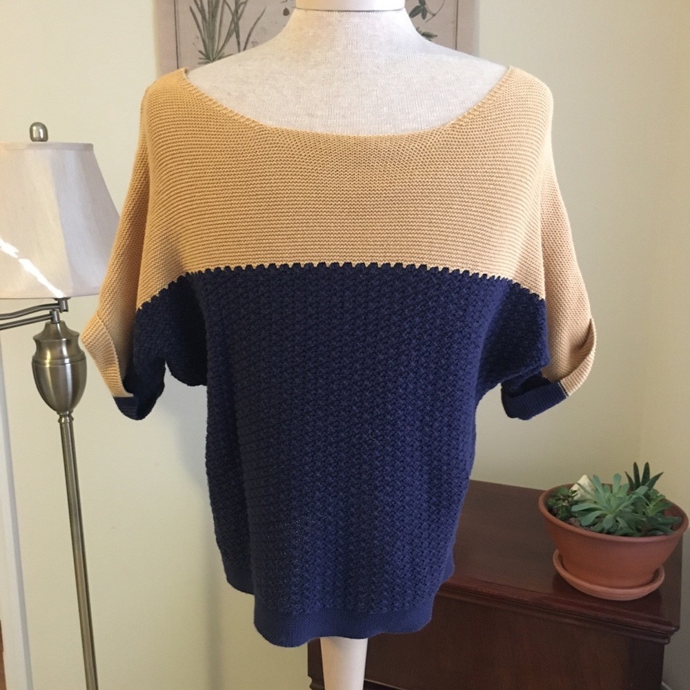 ModCloth Short Sleeve Crop Sweater